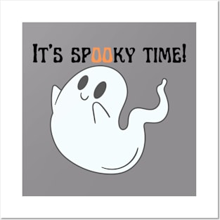 Spooky Time | Cute ghost Posters and Art